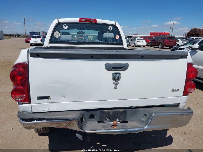 2007 Dodge Ram 1500 Slt VIN: 1D7HA18P07J601734 Lot: 43289250