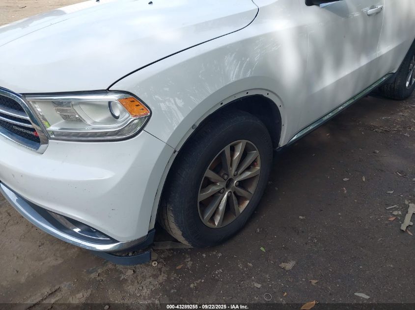 2015 Dodge Durango Limited VIN: 1C4RDJDG6FC177698 Lot: 43289255