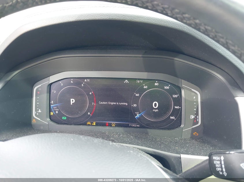 2019 VOLKSWAGEN ATLAS 3.6L V6 SEL PREMIUM 1V2NR2CA3KC550868