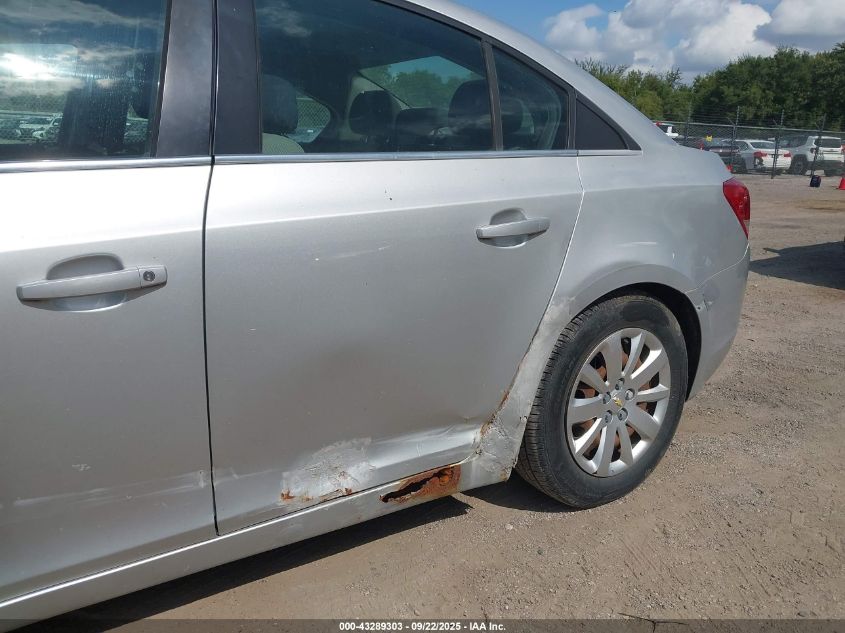 2011 Chevrolet Cruze Ls VIN: 1G1PC5SH1B7276454 Lot: 43289303