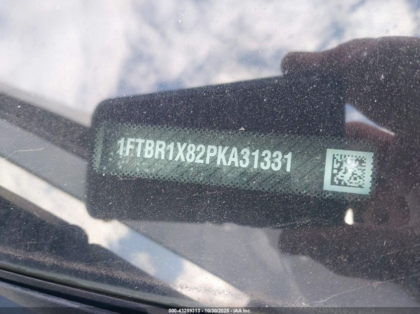 2023 Ford Transit-250 VIN: 1FTBR1X82PKA31331 Lot: 43289313