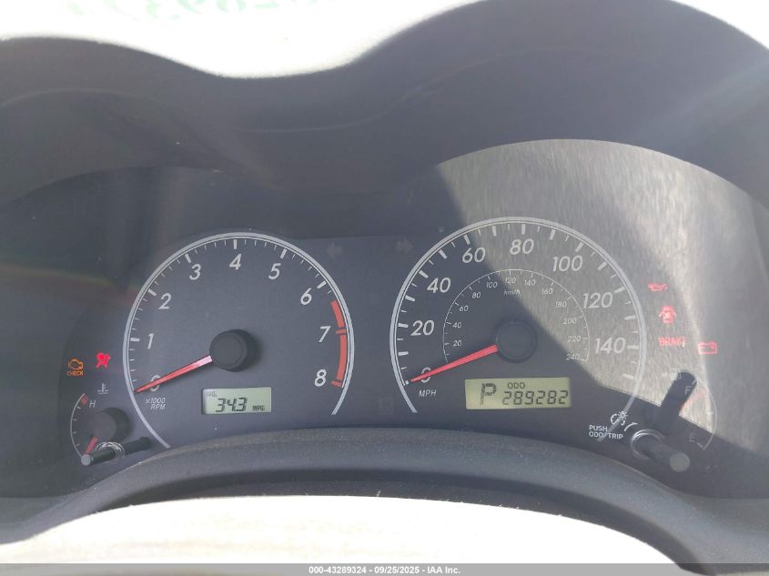 2009 Toyota Corolla S VIN: 1NXBU40E69Z033392 Lot: 43289324