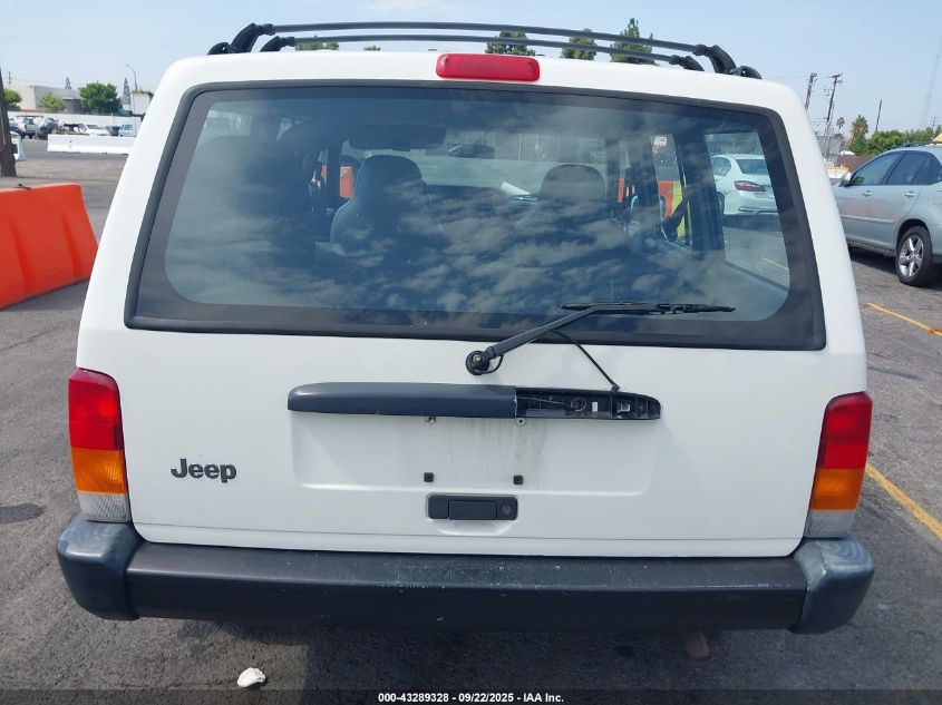 1998 Jeep Cherokee Se VIN: 1J4FJ28S5WL136778 Lot: 43289328