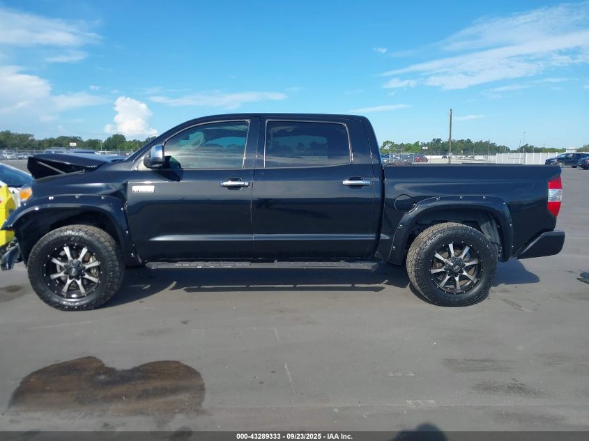 2016 Toyota Tundra Platinum 5.7L V8 VIN: 5TFAW5F10GX572879 Lot: 43289333