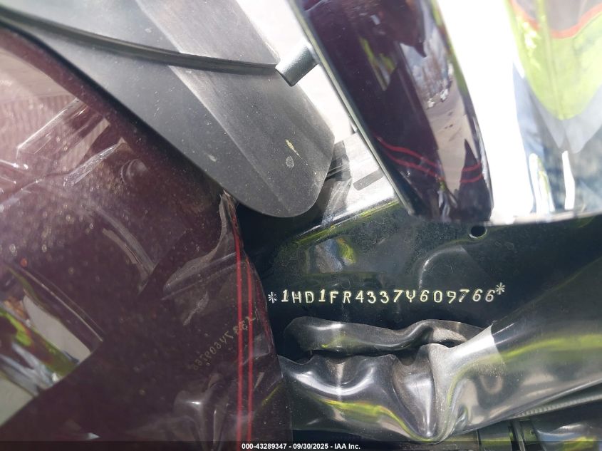 2007 Harley-Davidson Flhrci VIN: 1HD1FR4337Y609766 Lot: 43289347