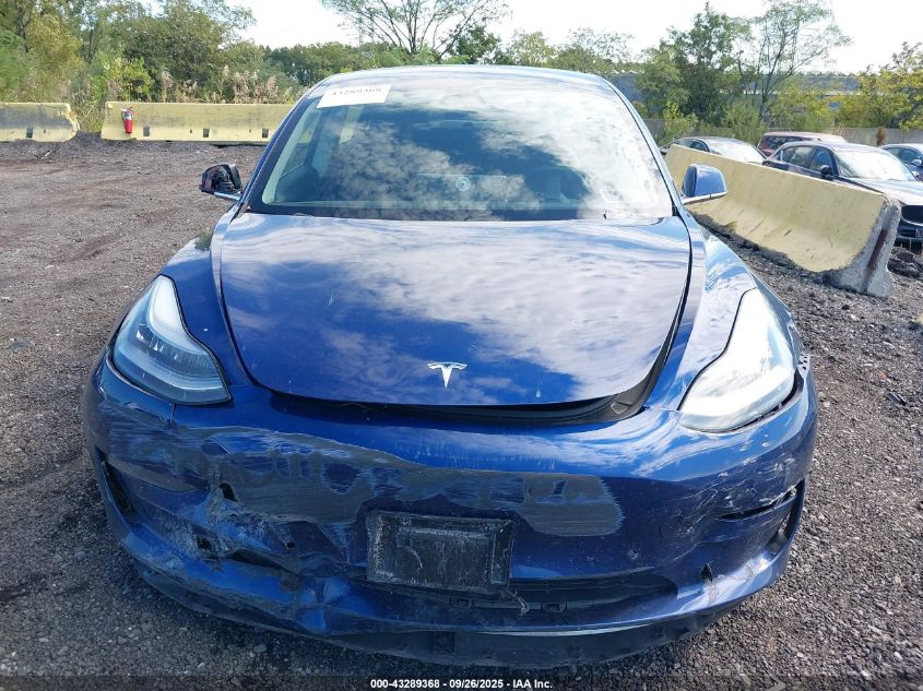 2019 Tesla Model 3 Long Range/Performance VIN: 5YJ3E1EB5KF452660 Lot: 43289368