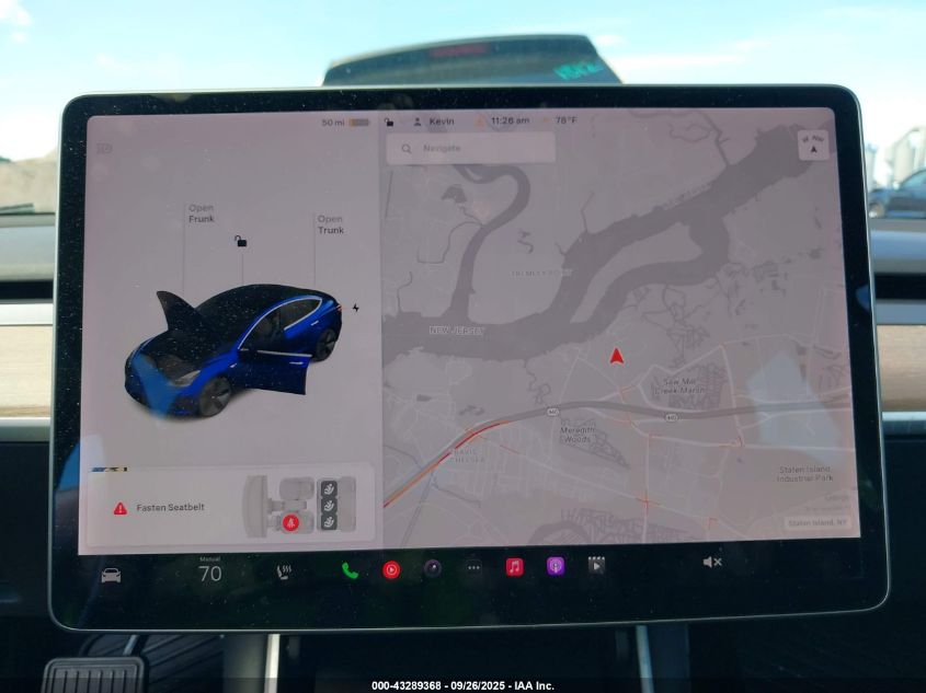 2019 Tesla Model 3 Long Range/Performance VIN: 5YJ3E1EB5KF452660 Lot: 43289368