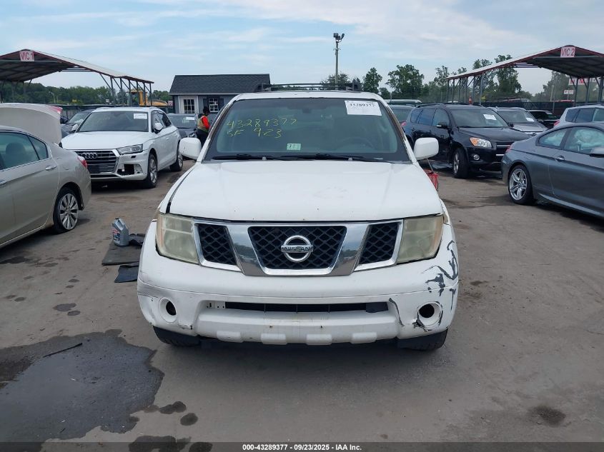 2005 Nissan Pathfinder Le VIN: 5N1AR18W55C719769 Lot: 43289377