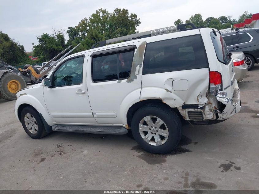 2005 Nissan Pathfinder Le VIN: 5N1AR18W55C719769 Lot: 43289377