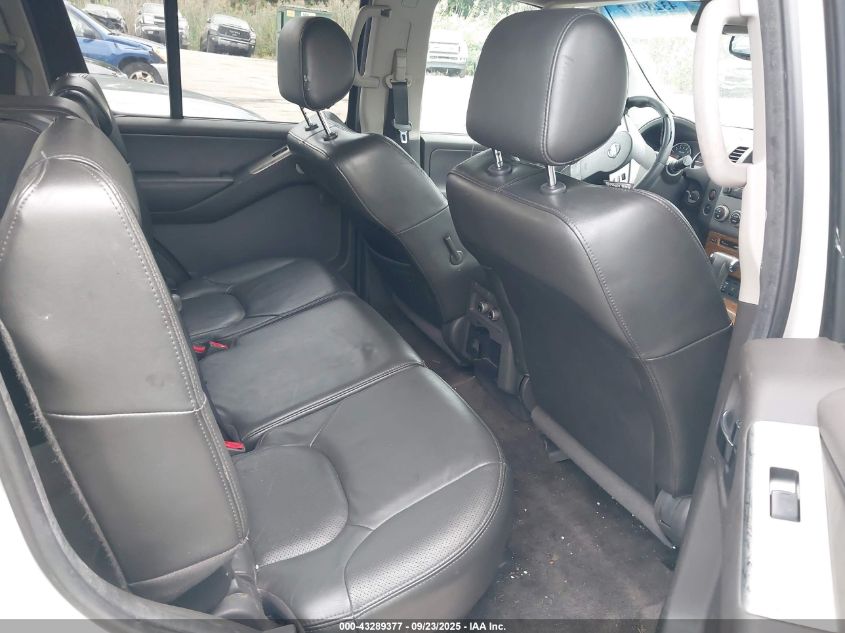 2005 Nissan Pathfinder Le VIN: 5N1AR18W55C719769 Lot: 43289377