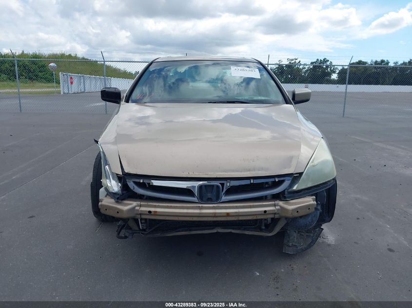 2006 Honda Accord 3.0 Ex VIN: 1HGCM66516A007034 Lot: 43289383