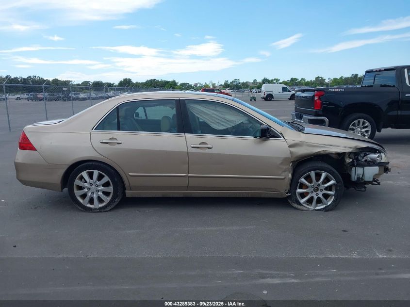 2006 Honda Accord 3.0 Ex VIN: 1HGCM66516A007034 Lot: 43289383