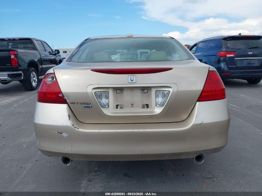 2006 Honda Accord 3.0 Ex VIN: 1HGCM66516A007034 Lot: 43289383