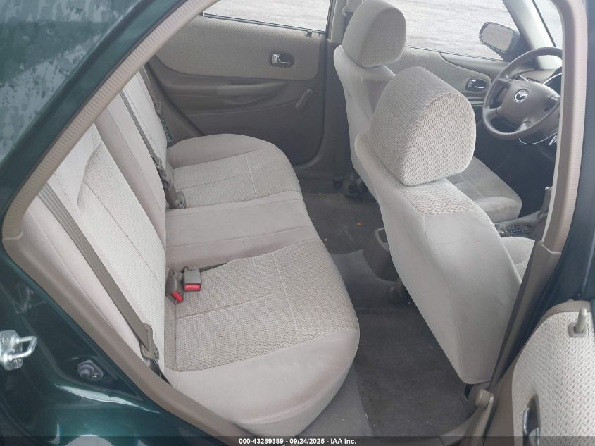 2000 Mazda Protege Dx/Lx VIN: JM1BJ2221Y0304773 Lot: 43289389