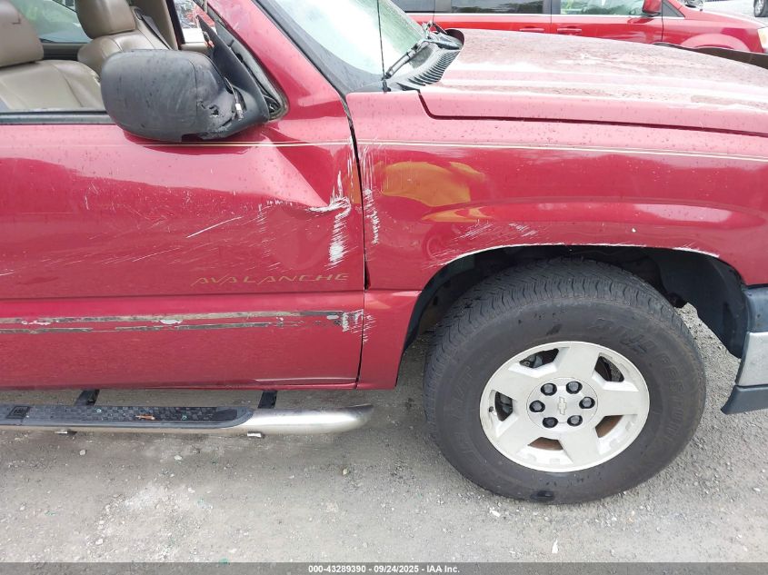 2004 Chevrolet Avalanche 1500 VIN: 3GNEC12T34G201233 Lot: 43289390