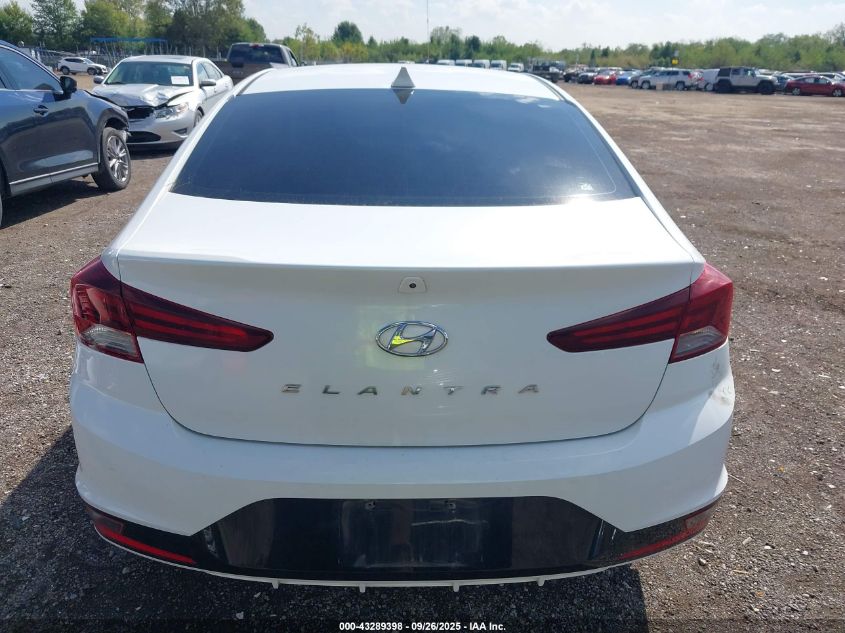 2019 Hyundai Elantra Sel VIN: 5NPD84LF0KH448228 Lot: 43289398