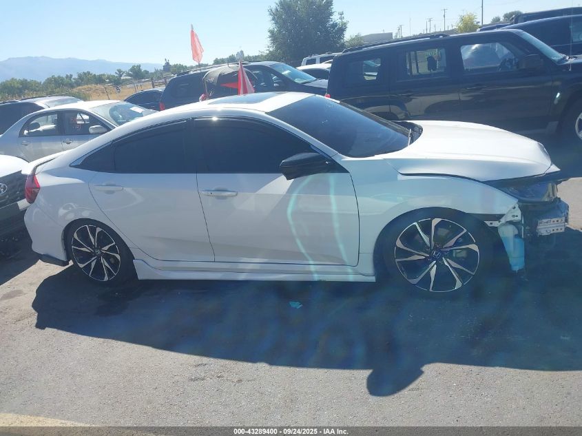2018 Honda Civic Si VIN: 2HGFC1E54JH701103 Lot: 43289400