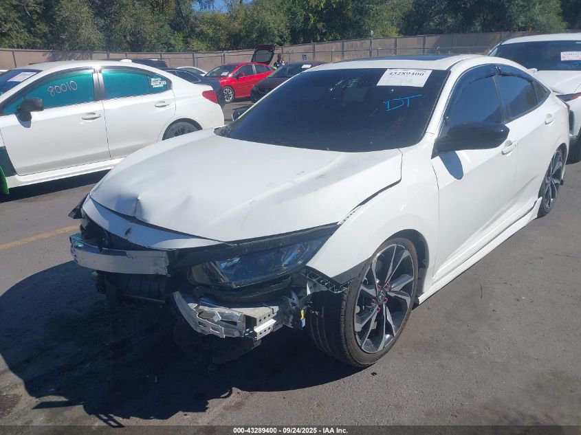 2018 Honda Civic Si VIN: 2HGFC1E54JH701103 Lot: 43289400