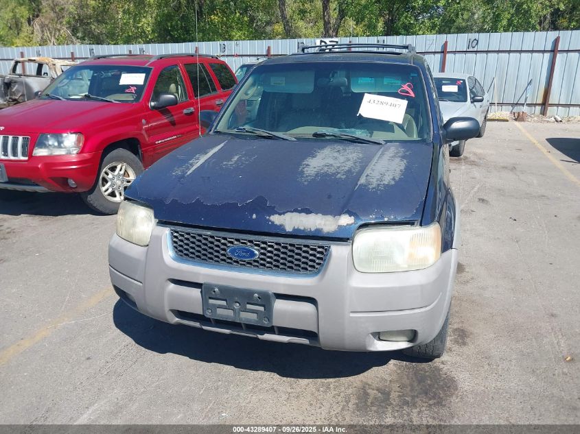 2002 Ford Escape Xlt VIN: 1FMYU041X2KB52946 Lot: 43289407