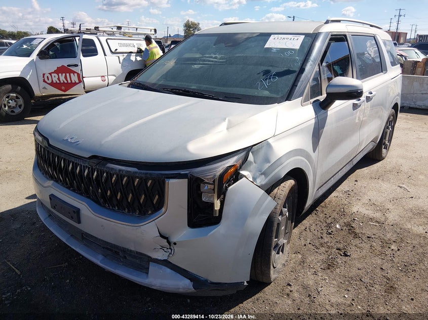 Vin: kndnc5ka2s6037941, lot: 43784021, kia carnival mpv hybrid ex 20252