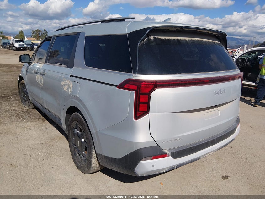 Vin: kndnc5ka2s6037941, lot: 43784021, kia carnival mpv hybrid ex 20253