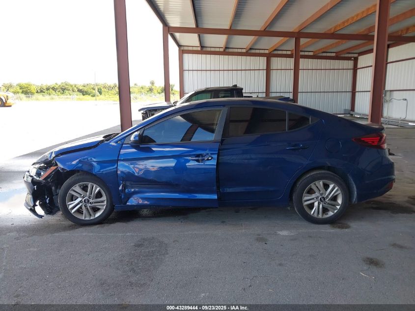 2020 Hyundai Elantra Sel VIN: 5NPD84LFXLH631105 Lot: 43289444