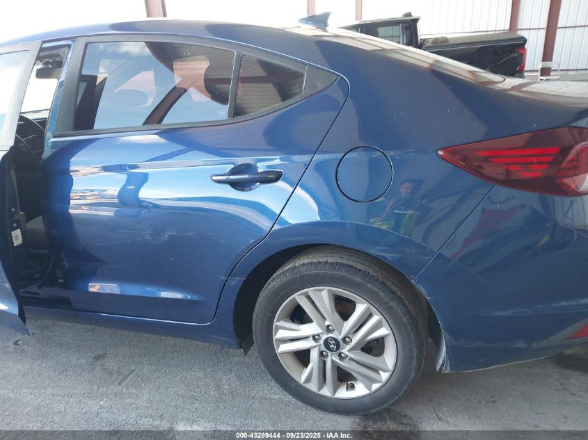 2020 Hyundai Elantra Sel VIN: 5NPD84LFXLH631105 Lot: 43289444
