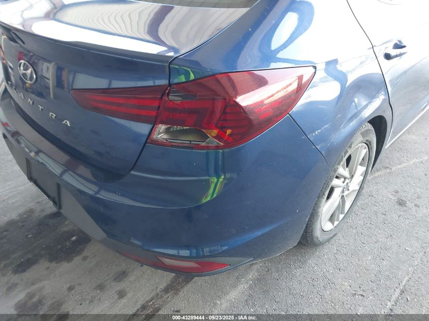 2020 Hyundai Elantra Sel VIN: 5NPD84LFXLH631105 Lot: 43289444