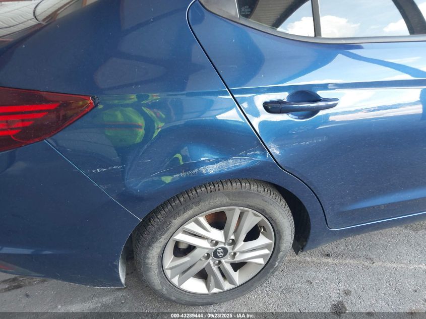 2020 Hyundai Elantra Sel VIN: 5NPD84LFXLH631105 Lot: 43289444