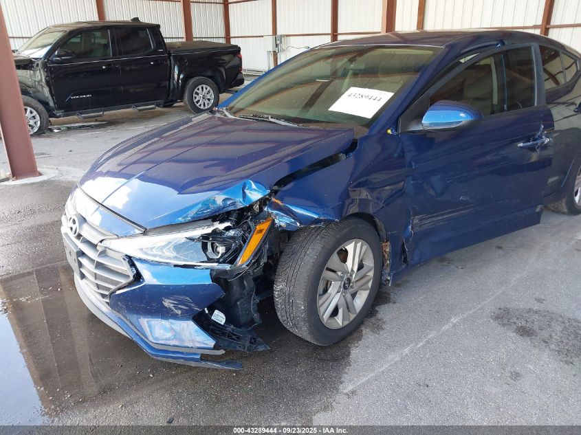 2020 Hyundai Elantra Sel VIN: 5NPD84LFXLH631105 Lot: 43289444