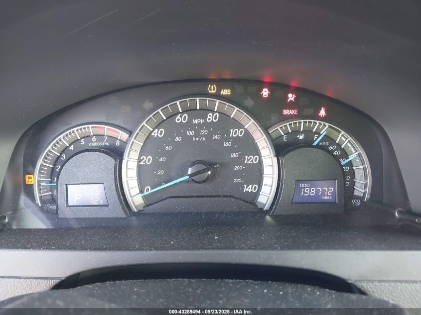 2012 Toyota Camry Se VIN: 4T1BF1FK1CU046905 Lot: 43289494