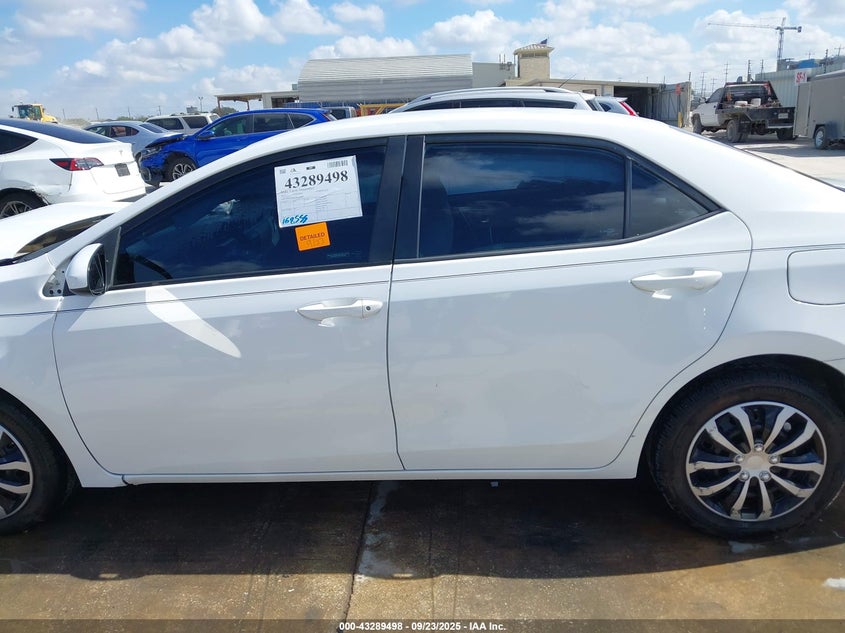 2015 Toyota Corolla Le VIN: 5YFBURHE5FP259468 Lot: 43289498