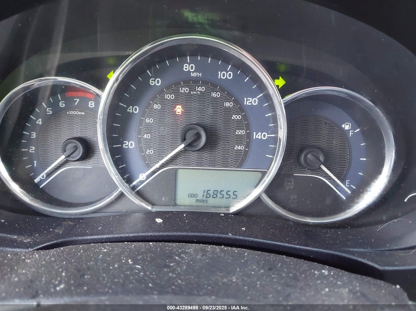 2015 Toyota Corolla Le VIN: 5YFBURHE5FP259468 Lot: 43289498