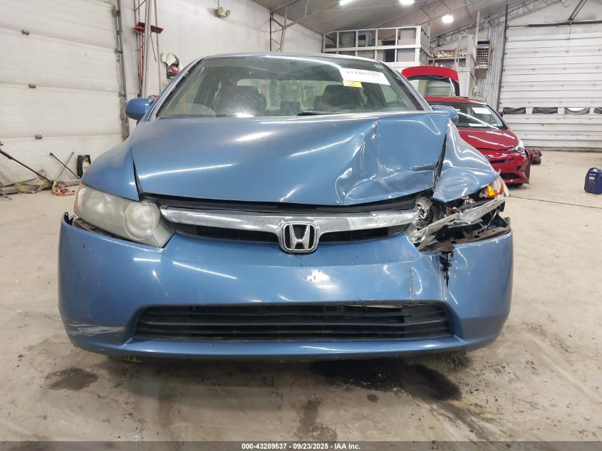 2007 Honda Civic Lx VIN: 1HGFA16557L075240 Lot: 43289537