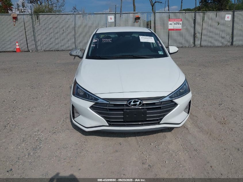 2020 Hyundai Elantra Sel VIN: 5NPD84LF3LH630586 Lot: 43289550