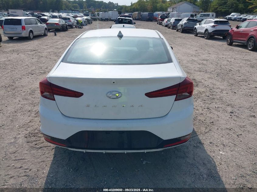 2020 Hyundai Elantra Sel VIN: 5NPD84LF3LH630586 Lot: 43289550