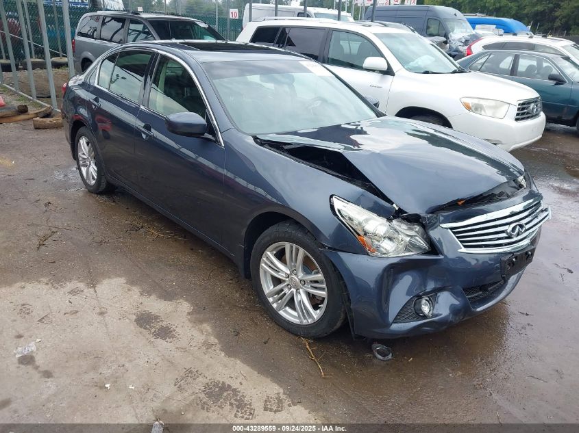 2013 INFINITI G37X - JN1CV6ARXDM759108