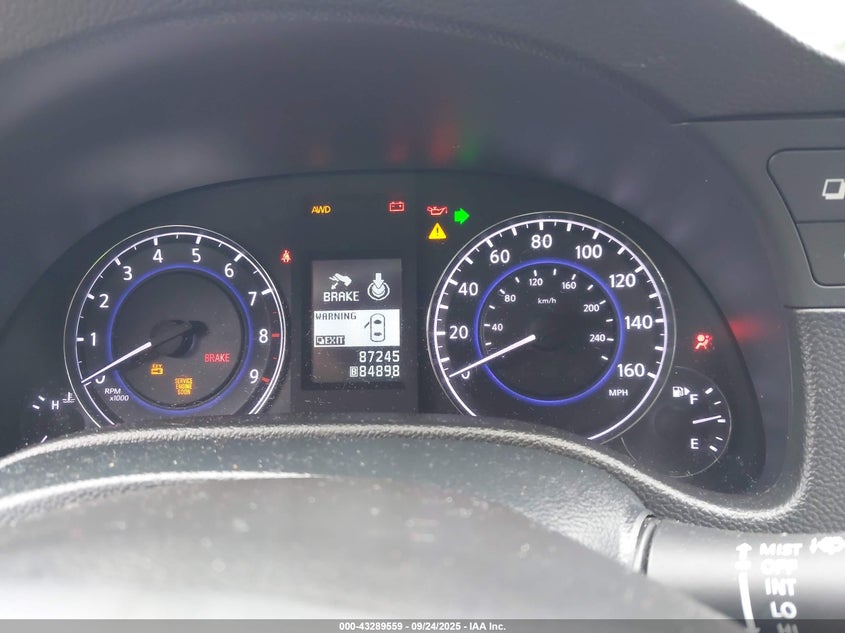 2013 INFINITI G37X - JN1CV6ARXDM759108