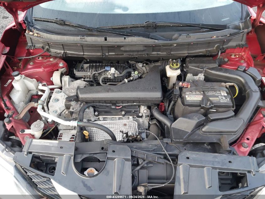 2016 Nissan Rogue Sv VIN: KNMAT2MV5GP687393 Lot: 43289571