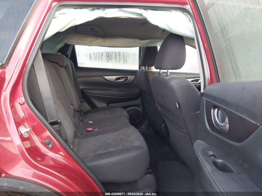 2016 Nissan Rogue Sv VIN: KNMAT2MV5GP687393 Lot: 43289571