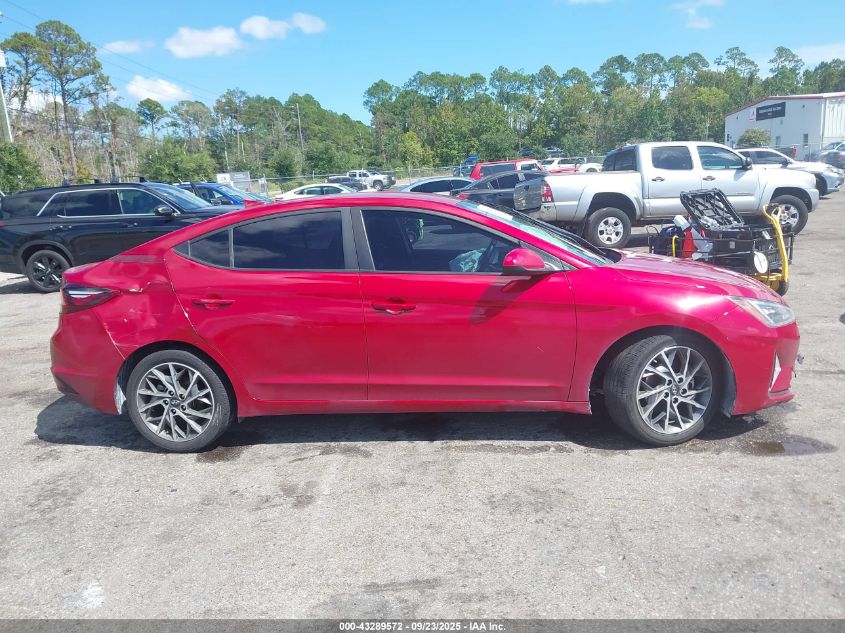 2020 Hyundai Elantra Limited/Sel/Value Edition VIN: KMHD84LF8LU943392 Lot: 43289572