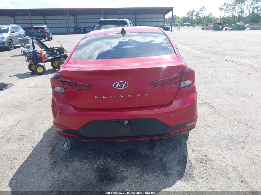 2020 Hyundai Elantra Limited/Sel/Value Edition VIN: KMHD84LF8LU943392 Lot: 43289572
