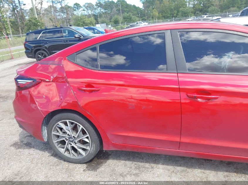 2020 Hyundai Elantra Limited/Sel/Value Edition VIN: KMHD84LF8LU943392 Lot: 43289572