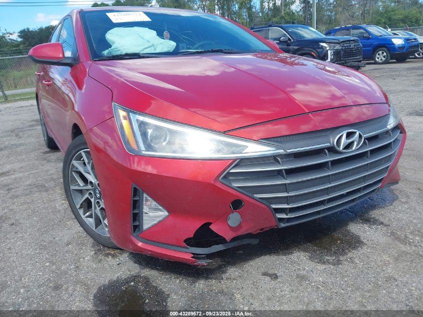 2020 Hyundai Elantra Limited/Sel/Value Edition VIN: KMHD84LF8LU943392 Lot: 43289572
