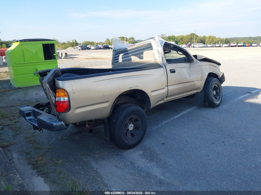 5TENM92N44Z394647 2004 TOYOTA TACOMA photo no. 4