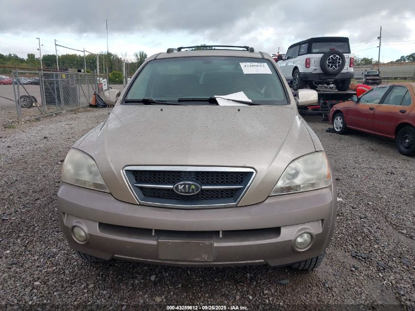 2005 Kia Sorento Ex/Lx VIN: KNDJD733755417424 Lot: 43289612