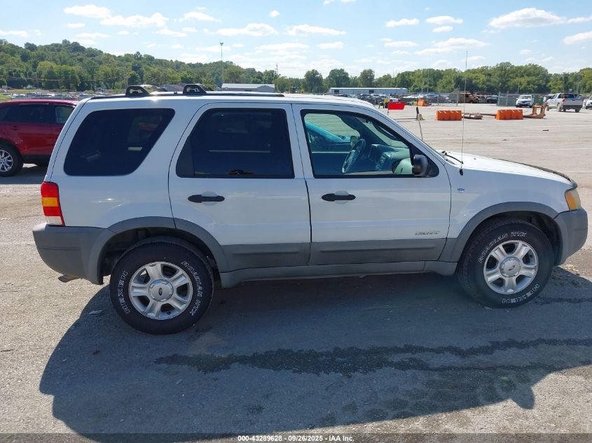 2002 Ford Escape Xlt VIN: 1FMYU031X2KA31982 Lot: 43289628