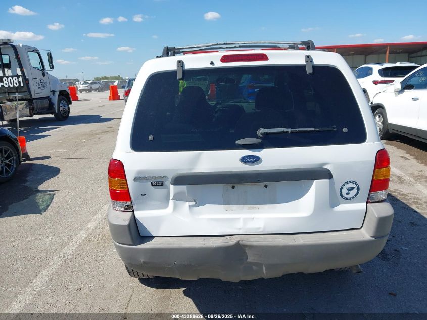 2002 Ford Escape Xlt VIN: 1FMYU031X2KA31982 Lot: 43289628