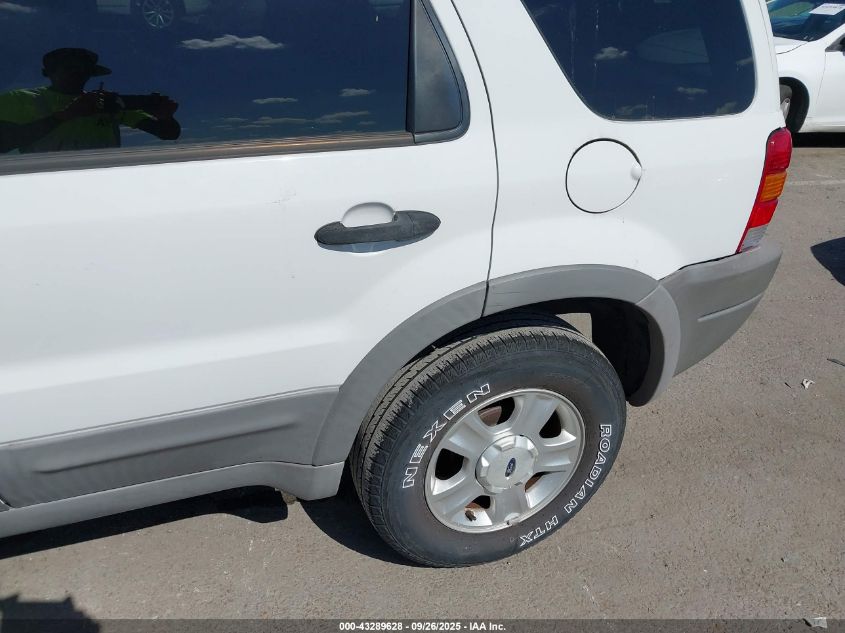 2002 Ford Escape Xlt VIN: 1FMYU031X2KA31982 Lot: 43289628