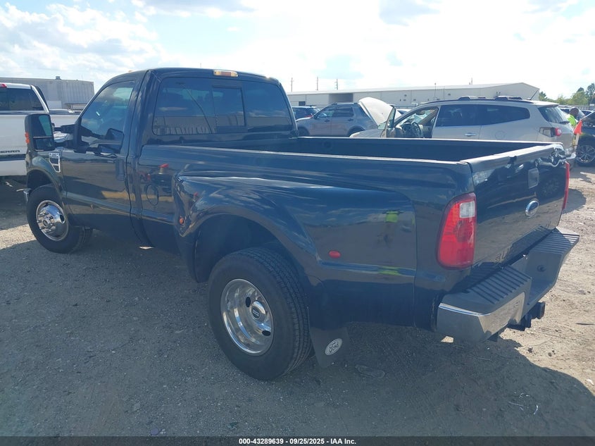 2009 Ford F-350 Xl/Xlt black truck gasoline 1FTWF32509EA74439 photo #4